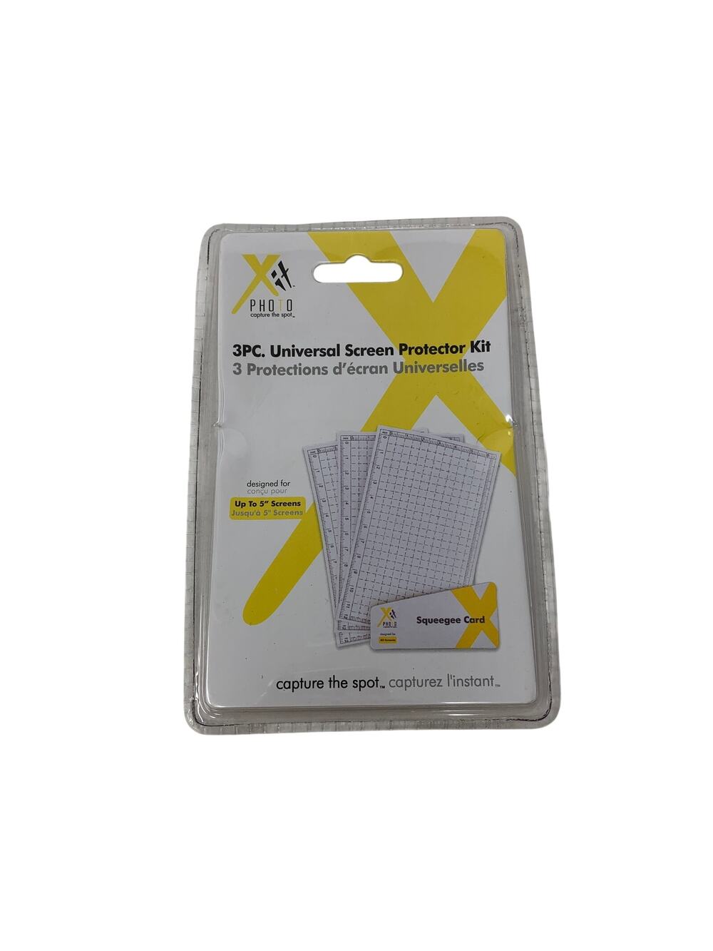 Xit Pro 3PC Universal Screen Protector Kit DSLR Camera LCD Protective Film New